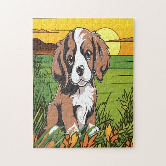 Puzzle Chien Cocker Spaniel (Vertical)