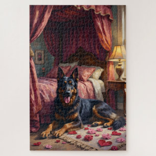 Puzzle Chien de berger belge Cozy Love Guard