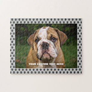 Puzzle Chien de Chien de Chien de Chien Personnalisé Puz