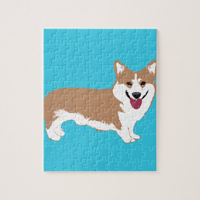 Puzzle Chien de corgi (Vertical)