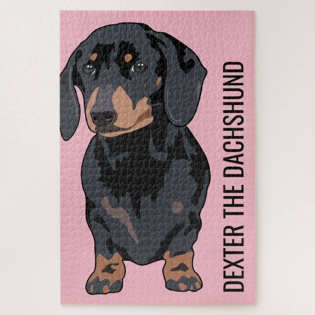 Puzzle Chien de Dachshund (Vertical)