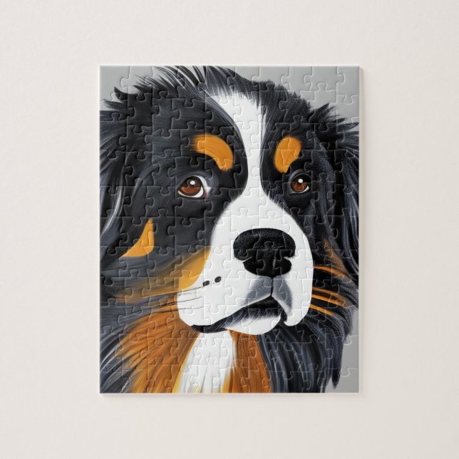 Puzzle Chien de montagne bernois (Vertical)