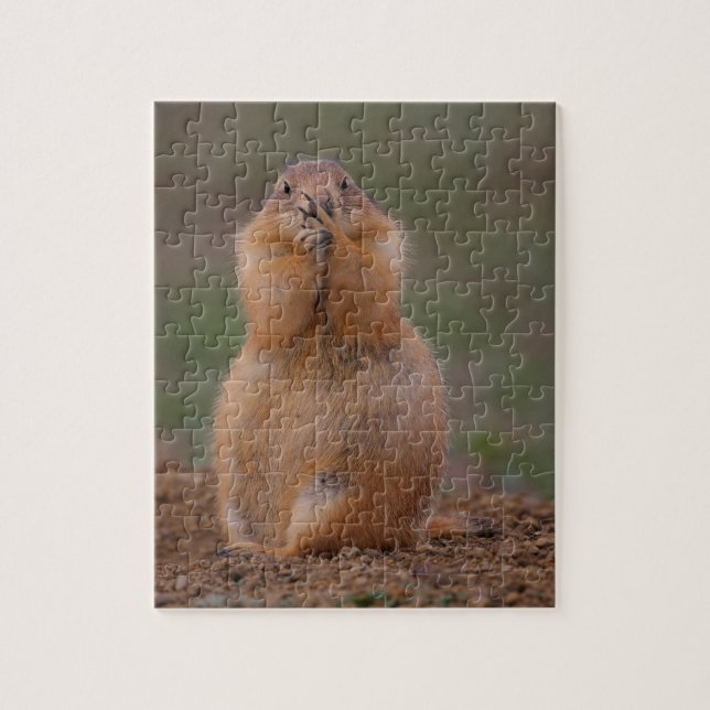 Puzzle chien de prairie (Vertical)