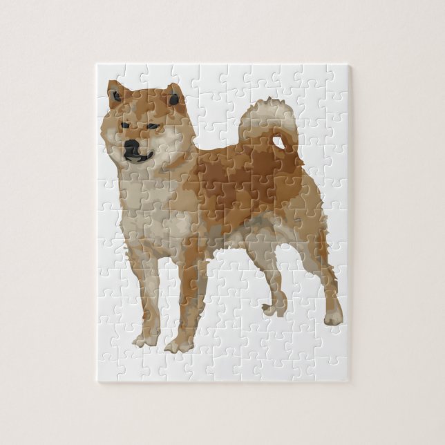 Puzzle Chien de Shiba Inu (Vertical)