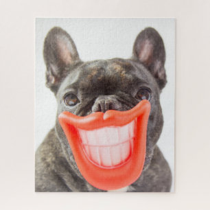 Puzzle Chien de sourire des images A de Getty