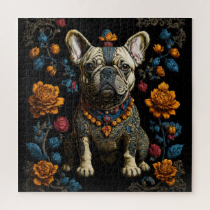 Puzzle Chien de taule français de l'art populaire mexicai