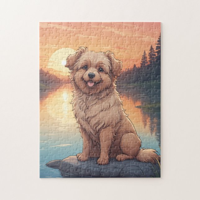 Puzzle Chien doodle (Vertical)