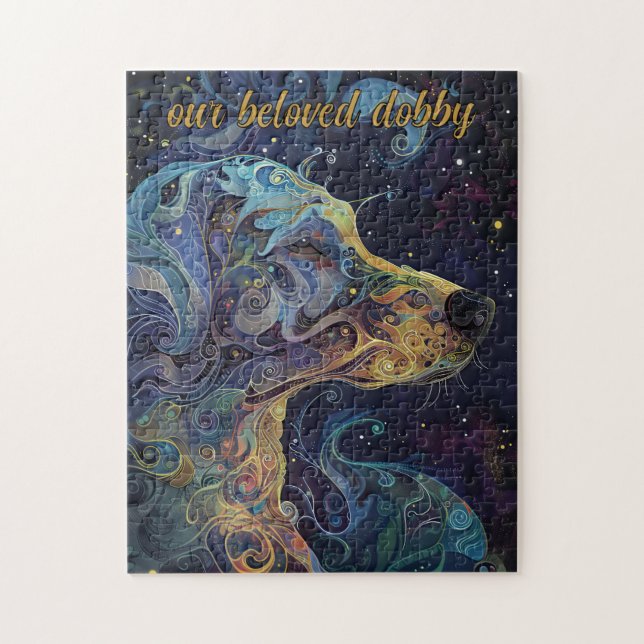 Puzzle Chien Galactique (Vertical)