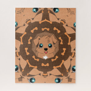 Puzzle Chien kawaii