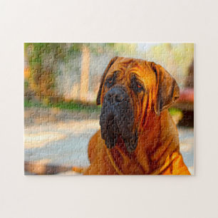 Puzzle Chien Mastiff.