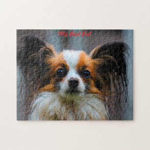 Puzzle Chien Papillon.