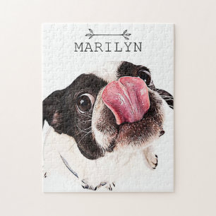 Puzzle Chien-taureau français personnalisé   Cute Frenchi