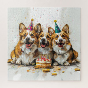 Puzzle Chiens de Corgi gallois Pembroke