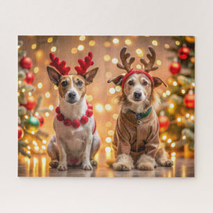 Puzzle Chiens de Noël
