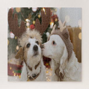 Puzzle Chiens En Vacances Amoureux