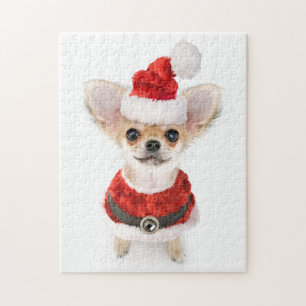 Puzzle Chihuahua de Noël