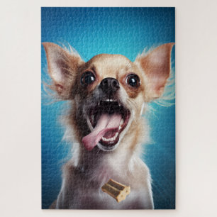 Puzzle Chihuahua En Action