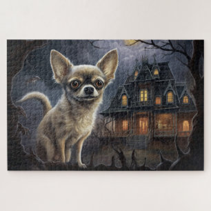 Puzzle chihuahua Halloween Épouvantable