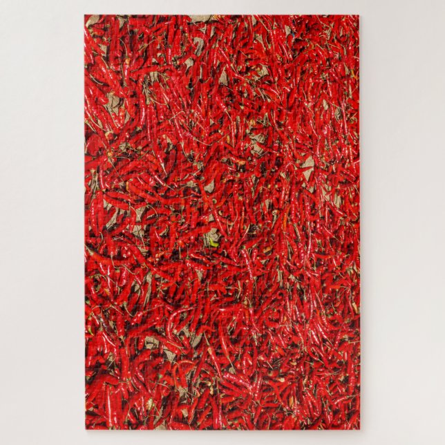 Puzzle Chilischote rouge (Vertical)