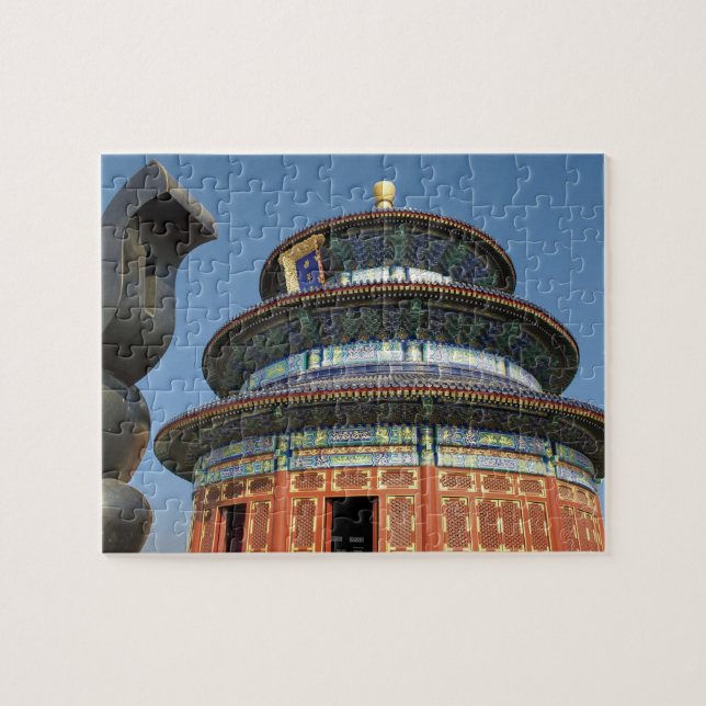 Puzzle Chine, Pékin, Temple du Ciel, Urn chinoise en (Horizontal)