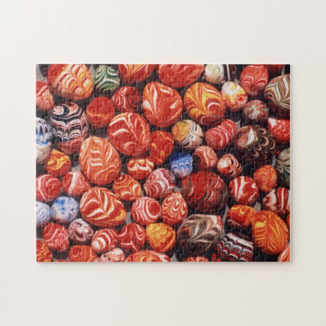 Puzzle Chine, Tombes Ming, Souvenirs de verre peint (Horizontal)