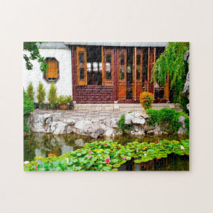 Puzzle Chinese Garden Portland Oregon.