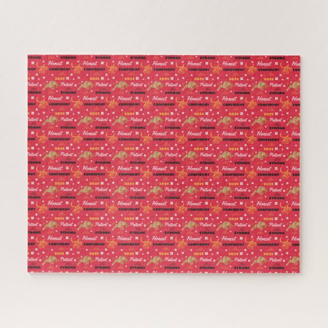 Puzzle Chinois 2021 Année des voitures particulières (Horizontal)