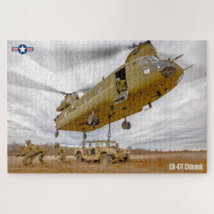 Puzzle CHINOOK CH-47F (20 x 30 POUCES)