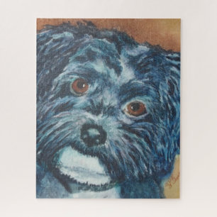 Puzzle Chiot de Black Havanese