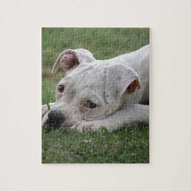Puzzle Chiot doux de boxeur (Vertical)
