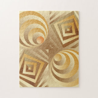 Puzzle Chocolat et canoë caramel