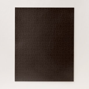 Puzzle Chocolat Noir, Marron Uni, Marron Foncé