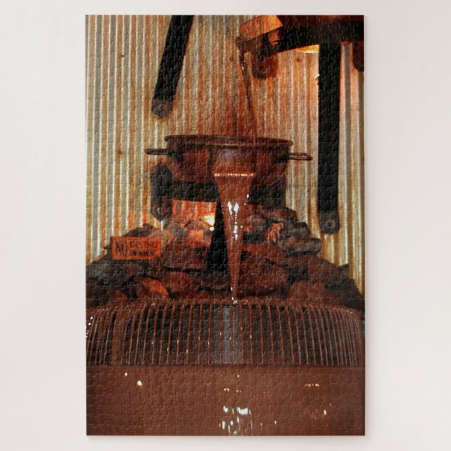 Puzzle Chocolate fountain (Vertical)