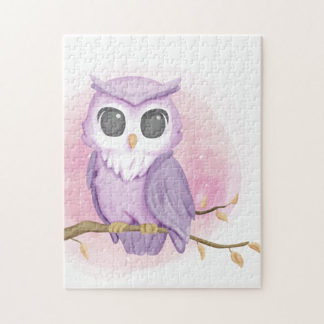 Puzzle chouette (Vertical)