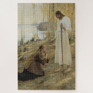 Puzzle Christ and Mary Magdalene in Finnish Countryside