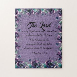 Puzzle Christian Botanic Triptych Wall Art