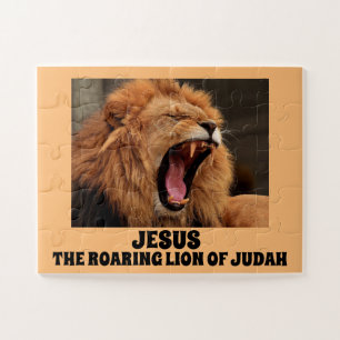 PUZZLE CHRISTIAN PUZZLES, JÉSUS LE LION ROARANT DE JUDAH