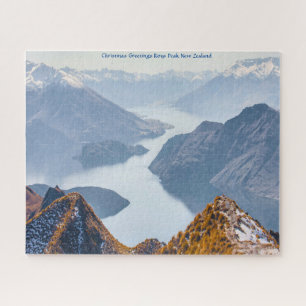 Puzzle Christmas Greetings Roys Peak New Zealand