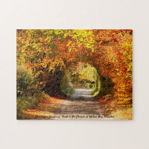 Puzzle Christmas Greetings Yellow Bog Kilcullen
