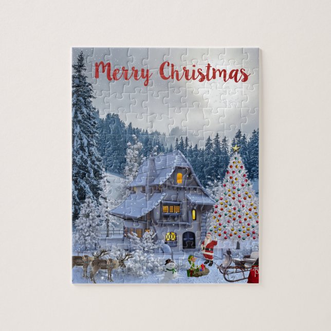 Puzzle Christmas Idyll (Vertical)