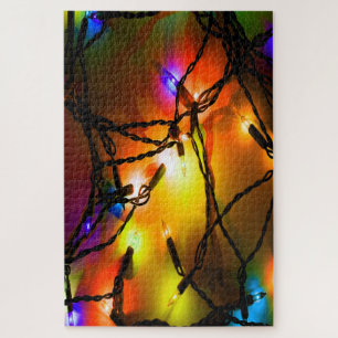 Puzzle Christmas Lights Spirit Gift Magic