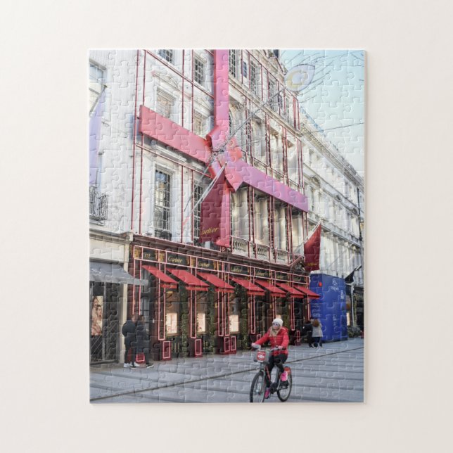 Puzzle Christmas Shopping, New Bond Street, Londres, Roya (Vertical)