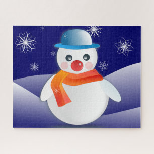 Puzzle Christmas Snowman
