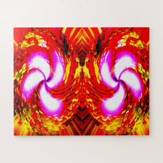 Puzzle Christmas windmill decorations art