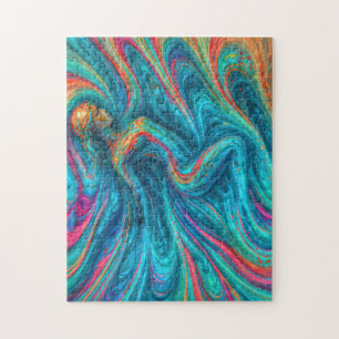 Puzzle "Chromisca" - Portrait d'enceinte fluide