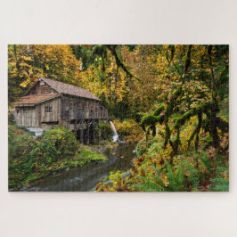 Puzzle Chute à Cedar Creek Grist Mill à Washington