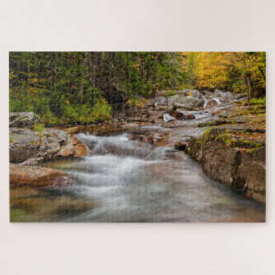 Puzzle Chute au Jefferson Brook, New Hampshire
