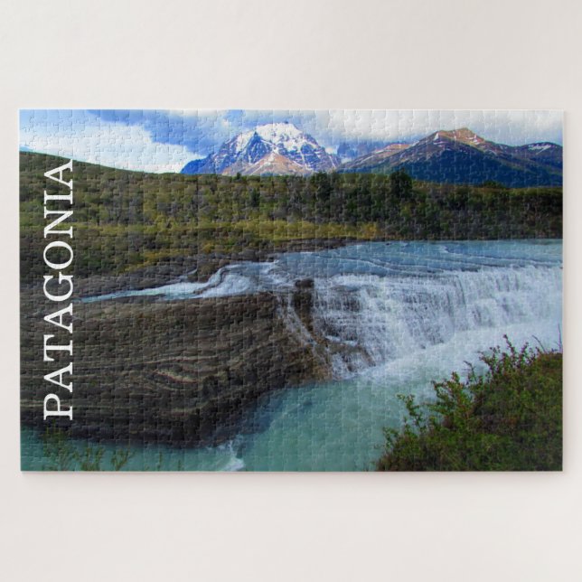 Puzzle chute patagonale (Horizontal)
