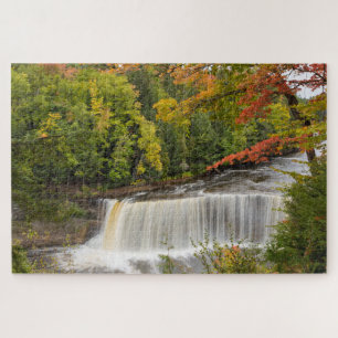 Puzzle Chutes Tahquamenon en automne