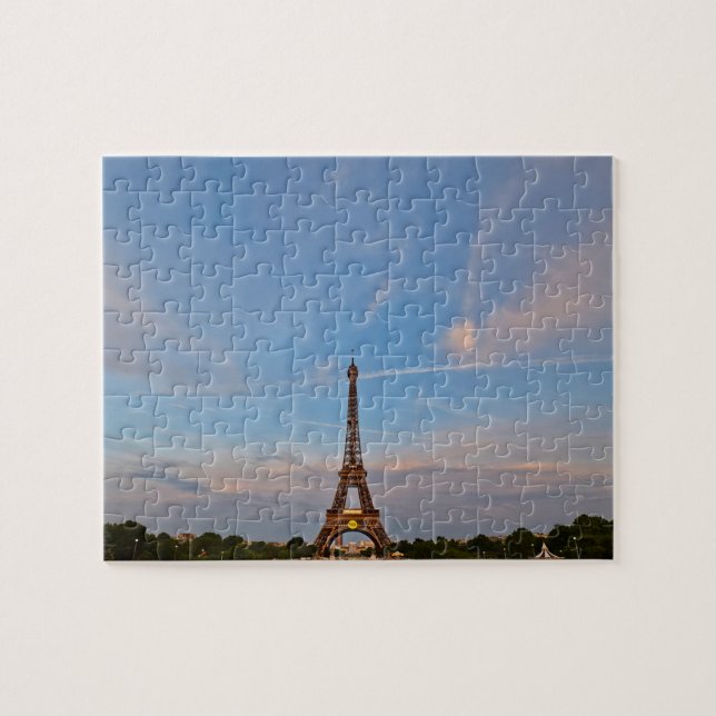 Puzzle Ciel bleu et Tour Eiffel - 8x10 - 110 pcs (Horizontal)